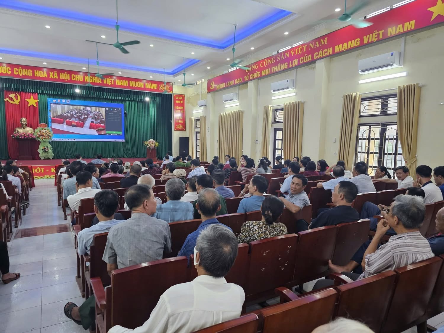 Ban Thường vụ Đảng ủy xã Thụy Anh tổ chức hội nghị trực tuyến nghiên cứu, học tập, quán triệt, tuyên truyền, triển khai thực hiện Nghị quyết Hội nghị lần thứ ba Ban Chấp hành Trung ương Đảng khóa XIV